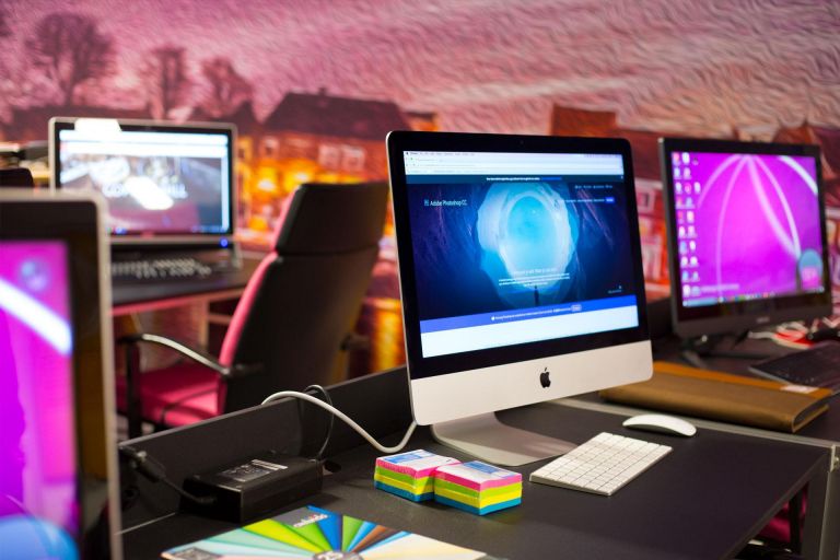 Leslokaal van De Digitale Academie in Deventer.